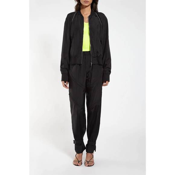 NEW IANUA adina bomber jacket in black - Picture 1 of 5